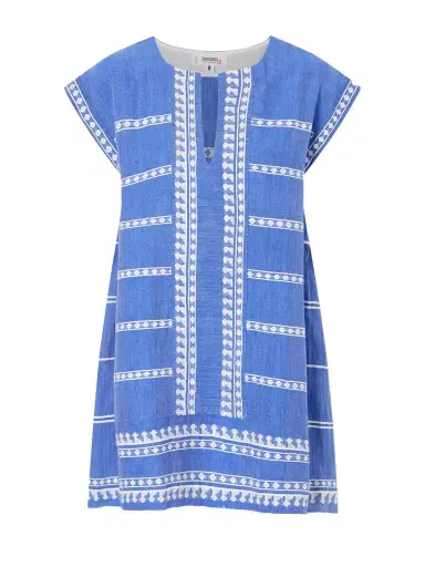 Lemlem Elina Cotton-gauze Coverup | Thumbnail 1 Lemlem Elina Cotton-gauze Coverup | Thumbnail 1