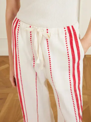 Lemlem Desta Straight-leg Cotton Pants | Thumbnail 5 Lemlem Desta Straight-leg Cotton Pants | Thumbnail 5