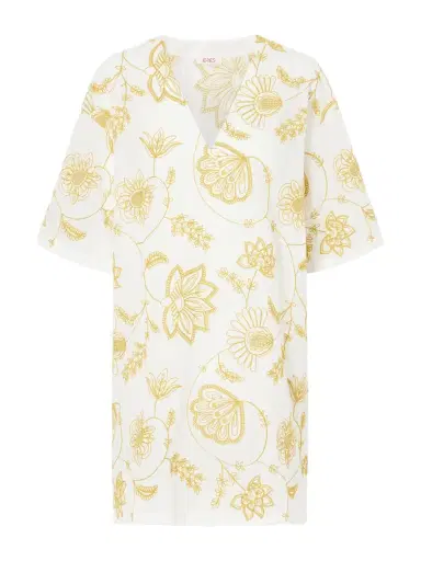 Eres Levia Embroidered Cotton-blend Mini Dress | Thumbnail 1 Eres Levia Embroidered Cotton-blend Mini Dress | Thumbnail 1