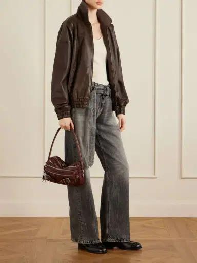 Acne Studios Camero Party Leather Shoulder Bag | Thumbnail 3 Acne Studios Camero Party Leather Shoulder Bag | Thumbnail 3