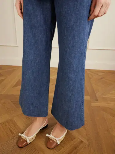 Valentino Garavani Valet Du Roi 25 Tasseled Leather-trimmed And Raffia Slingback Ballet Flats | Thumbnail 2 Valentino Garavani Valet Du Roi 25 Tasseled Leather-trimmed And Raffia Slingback Ballet Flats | Thumbnail 2
