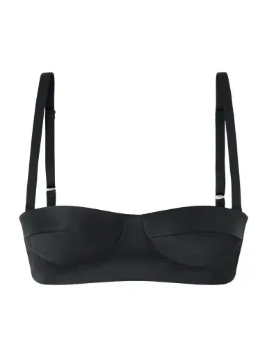 Khaite Selah Cotton-blend Satin Bralette | Thumbnail 1 Khaite Selah Cotton-blend Satin Bralette | Thumbnail 1