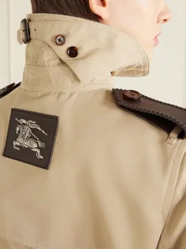 Burberry Foxfield Silk And Cotton-blend Trench Coat | Thumbnail 5 Burberry Foxfield Silk And Cotton-blend Trench Coat | Thumbnail 5