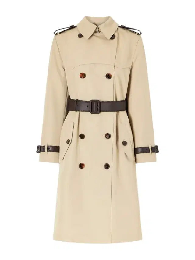 Foxfield Silk And Cotton-blend Trench Coat Foxfield Silk And Cotton-blend Trench Coat