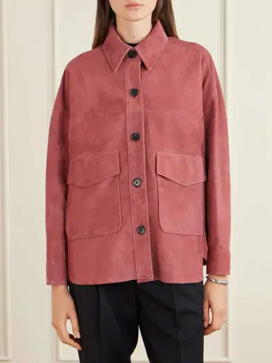 ARMA Kaylee Paneled Suede Jacket | Thumbnail 3 ARMA Kaylee Paneled Suede Jacket | Thumbnail 3