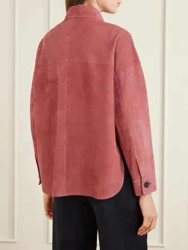 ARMA Kaylee Paneled Suede Jacket | Thumbnail 4 ARMA Kaylee Paneled Suede Jacket | Thumbnail 4