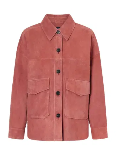ARMA Kaylee Paneled Suede Jacket | Thumbnail 1 ARMA Kaylee Paneled Suede Jacket | Thumbnail 1