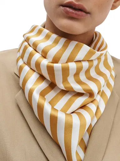 rag & bone Women's Gia Striped Silk Scarf | Thumbnail 2 rag & bone Women's Gia Striped Silk Scarf | Thumbnail 2