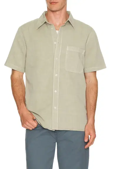 Citizens of Humanity Short Sleeve Pocket Cairo Shirt | Thumbnail 1 Citizens of Humanity Short Sleeve Pocket Cairo Shirt | Thumbnail 1