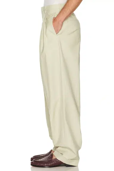 Bottega Veneta Wool Cotton Melange Gabardine Trousers | Thumbnail 2 Bottega Veneta Wool Cotton Melange Gabardine Trousers | Thumbnail 2