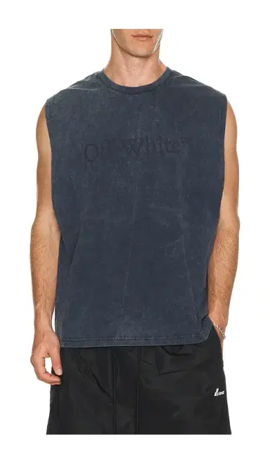 Off-White Laundry Sleeveless Tee | Thumbnail 5 Off-White Laundry Sleeveless Tee | Thumbnail 5