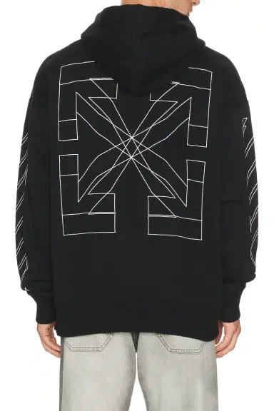 OFF-WHITE Double Arrow Skate Hoodie | Thumbnail 1 OFF-WHITE Double Arrow Skate Hoodie | Thumbnail 1