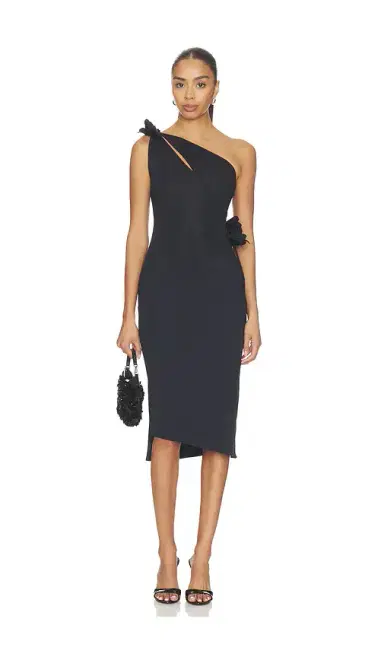 Coperni Asymmetric Mini Flower Gown | Thumbnail 1 Coperni Asymmetric Mini Flower Gown | Thumbnail 1