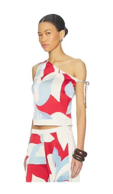 SEVEN WONDERS Amoree One Shoulder Tie Top | Thumbnail 2 SEVEN WONDERS Amoree One Shoulder Tie Top | Thumbnail 2