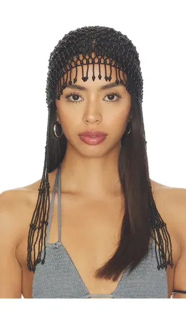 8 Other Reasons Dome-shape Beaded Headpiece | Thumbnail 1 8 Other Reasons Dome-shape Beaded Headpiece | Thumbnail 1