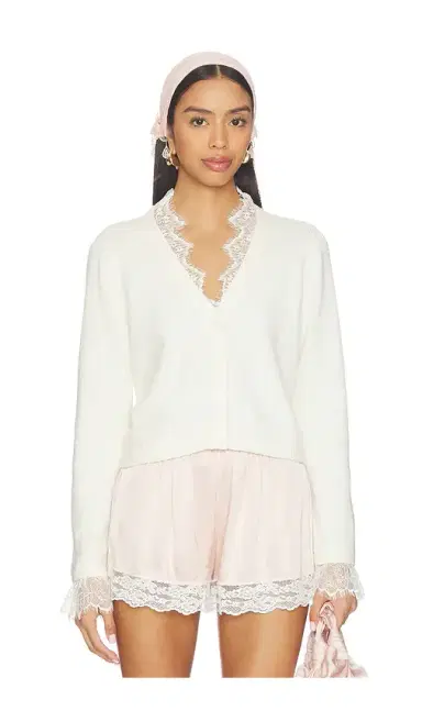 Cinq a Sept Lace Nikko Cardigan | Thumbnail 1 Cinq a Sept Lace Nikko Cardigan | Thumbnail 1