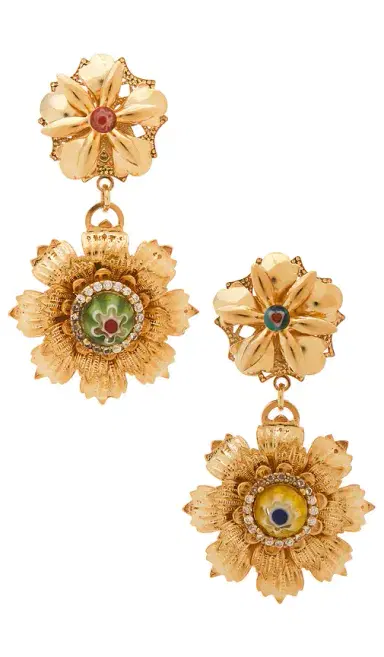 Anton Heunis Flower Drop Earrings | Thumbnail 1 Anton Heunis Flower Drop Earrings | Thumbnail 1
