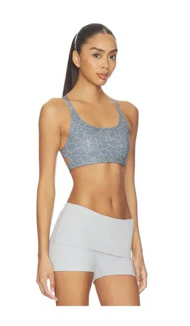 adidas by Stella McCartney Running Printed Mini Crop Sports Bra | Thumbnail 2 adidas by Stella McCartney Running Printed Mini Crop Sports Bra | Thumbnail 2
