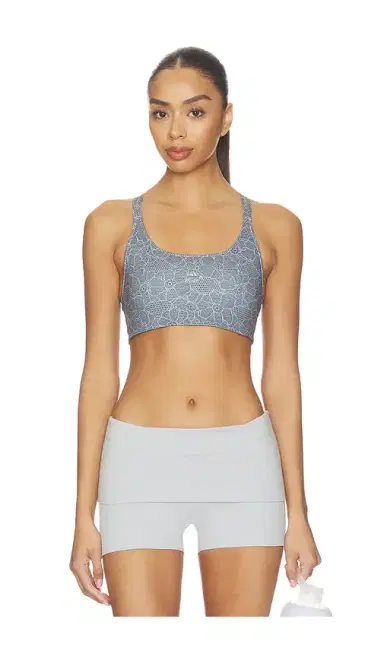 adidas by Stella McCartney Running Printed Mini Crop Sports Bra | Thumbnail 1 adidas by Stella McCartney Running Printed Mini Crop Sports Bra | Thumbnail 1