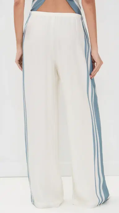 SIR. SIR. Lilou Silk Drawstring Pants Liora Blue 2 | Thumbnail 3 SIR. SIR. Lilou Silk Drawstring Pants Liora Blue 2 | Thumbnail 3