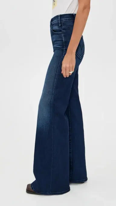 MOTHER The Hustler Roller Sneak Jeans Homecoming High | Thumbnail 4 MOTHER The Hustler Roller Sneak Jeans Homecoming High | Thumbnail 4