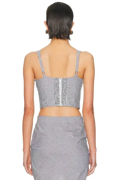 Fleur du Mal Poplin Bustier Top | Thumbnail 3 Fleur du Mal Poplin Bustier Top | Thumbnail 3