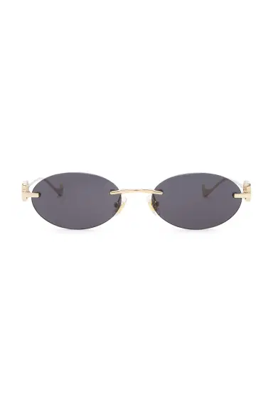 Valentino Garavani Bejewelled Oval Sunglasses | Thumbnail 1 Valentino Garavani Bejewelled Oval Sunglasses | Thumbnail 1