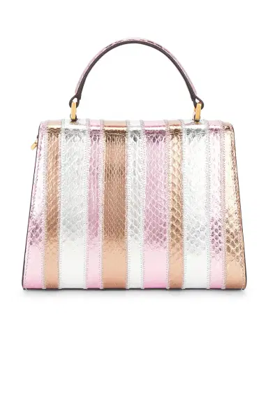 Valentino Garavani VSLING Elaphe Striped Top Handle Bag | Thumbnail 3 Valentino Garavani VSLING Elaphe Striped Top Handle Bag | Thumbnail 3