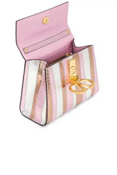 Valentino Garavani VSLING Elaphe Striped Top Handle Bag | Thumbnail 5 Valentino Garavani VSLING Elaphe Striped Top Handle Bag | Thumbnail 5