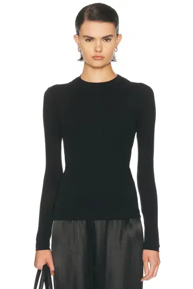 Jil Sander Double Layer Long Sleeve Top | Thumbnail 1 Jil Sander Double Layer Long Sleeve Top | Thumbnail 1