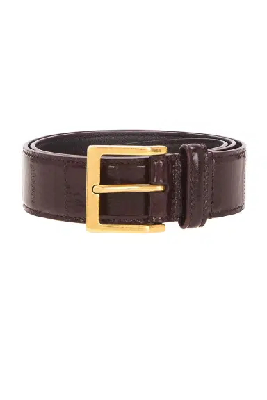 Saint Laurent Ceinture Eel Boucle Belt | Thumbnail 3 Saint Laurent Ceinture Eel Boucle Belt | Thumbnail 3