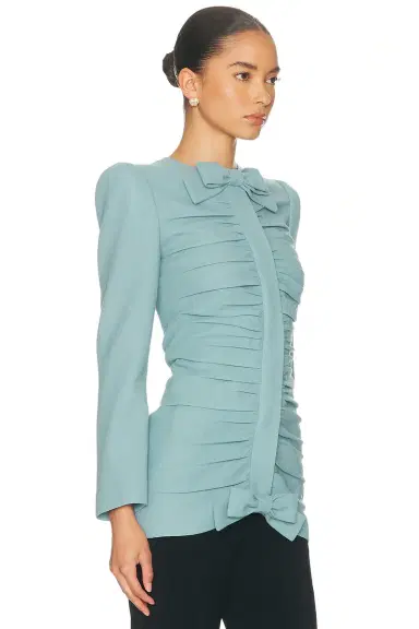 Valentino Rouche Long Blazer Dress | Thumbnail 2 Valentino Rouche Long Blazer Dress | Thumbnail 2