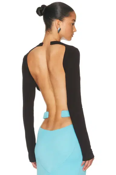 Tom Ford Backless Cropped Top | Thumbnail 1 Tom Ford Backless Cropped Top | Thumbnail 1
