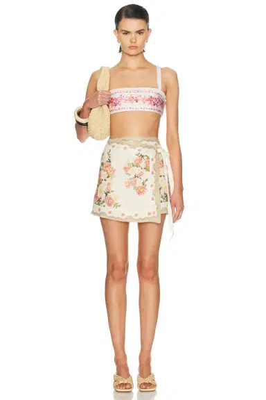Agua by Agua Bendita Luna Mini Sarong Skirt | Thumbnail 5 Agua by Agua Bendita Luna Mini Sarong Skirt | Thumbnail 5