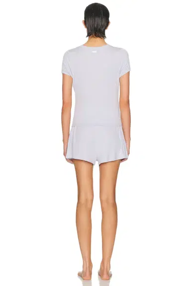 Lunya Soft Modal Rib Tee Short Set | Thumbnail 3 Lunya Soft Modal Rib Tee Short Set | Thumbnail 3