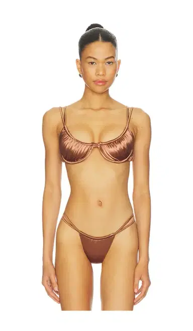 Isa Boulder Twisted Bikini Top | Thumbnail 1 Isa Boulder Twisted Bikini Top | Thumbnail 1