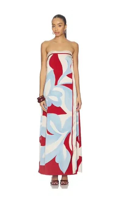 SEVEN WONDERS Amoree Strapless Maxi Dress | Thumbnail 1 SEVEN WONDERS Amoree Strapless Maxi Dress | Thumbnail 1
