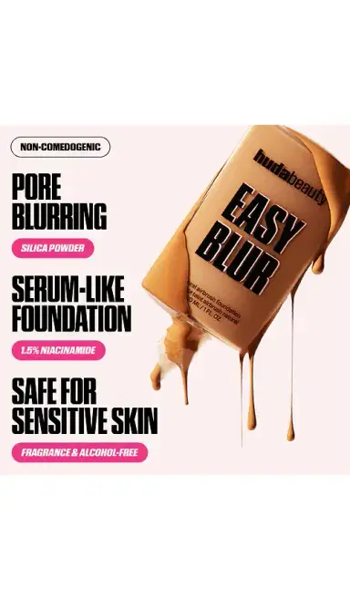 Huda Beauty Easy Blur Foundation | Thumbnail 2 Huda Beauty Easy Blur Foundation | Thumbnail 2