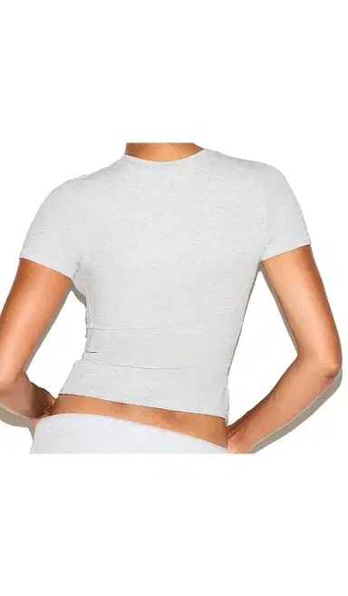 Skims Cotton Jersey T-Shirt | Thumbnail 2 Skims Cotton Jersey T-Shirt | Thumbnail 2