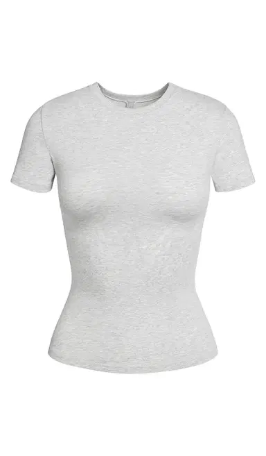 Skims Cotton Jersey T-Shirt | Thumbnail 1 Skims Cotton Jersey T-Shirt | Thumbnail 1