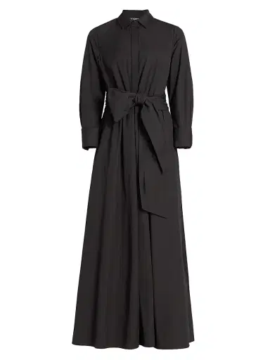 Ungaro Women's Harriet Maxi-Shirtdress - Black - Size XXL | Thumbnail 1 Ungaro Women's Harriet Maxi-Shirtdress - Black - Size XXL | Thumbnail 1