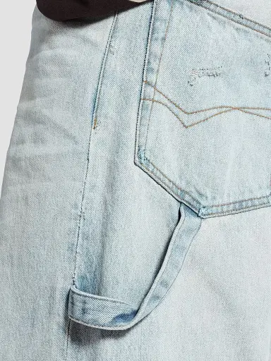 Balenciaga Men's Belted Jeans - Light Blue - Size 33 | Thumbnail 4 Balenciaga Men's Belted Jeans - Light Blue - Size 33 | Thumbnail 4