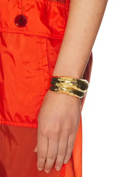 Saint Laurent Oversize MA Bracelet | Thumbnail 2 Saint Laurent Oversize MA Bracelet | Thumbnail 2