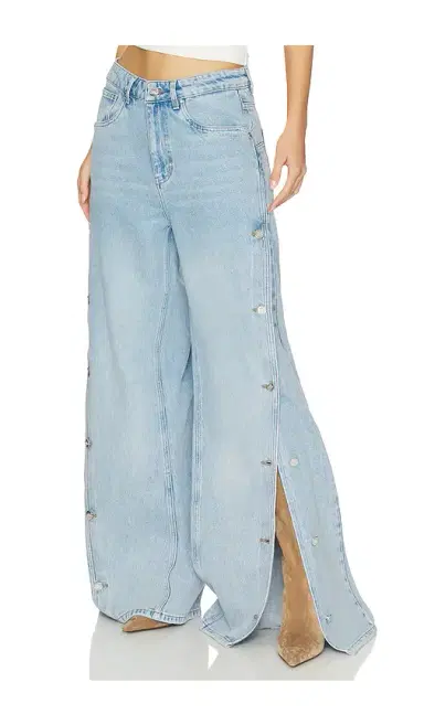Gestuz X Barbie Stacie High Waisted Wide Jeans | Thumbnail 2 Gestuz X Barbie Stacie High Waisted Wide Jeans | Thumbnail 2