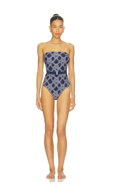 Milly Rope Print One Piece | Thumbnail 1 Milly Rope Print One Piece | Thumbnail 1