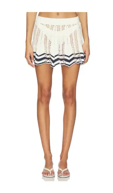 My Beachy Side Amie Hand-crocheted Skirt | Thumbnail 1 My Beachy Side Amie Hand-crocheted Skirt | Thumbnail 1