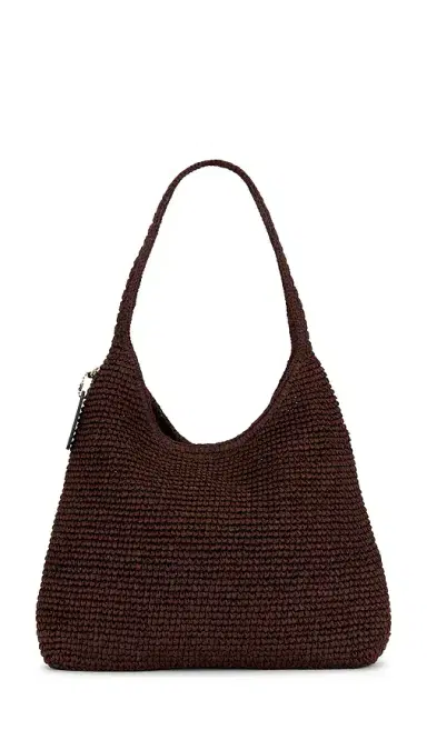 Coach Refined Weave Straw Brooklyn 34 Shoulder Bag | Thumbnail 2 Coach Refined Weave Straw Brooklyn 34 Shoulder Bag | Thumbnail 2