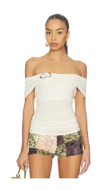 Gestuz Laily Off Shoulder Top | Thumbnail 1 Gestuz Laily Off Shoulder Top | Thumbnail 1