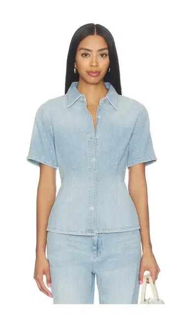 DL1961 DL Aura Joice Denim Shirt | Thumbnail 1 DL1961 DL Aura Joice Denim Shirt | Thumbnail 1