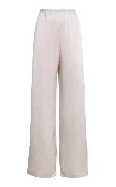 Leset Barb Satin Wide-Leg Pants | Thumbnail 1 Leset Barb Satin Wide-Leg Pants | Thumbnail 1